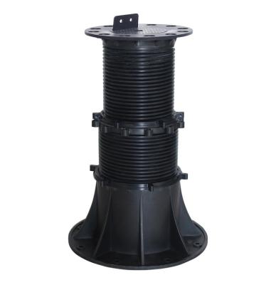 China Modern Adjustable 18-1000MM Plots Raised Floor Feet Plastic Platform Support Pedestal for sale