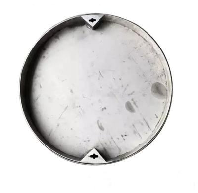 China Customized round stainless steel manhole cover /galvanized steel pressure tank manhole cover stainless steel for sale