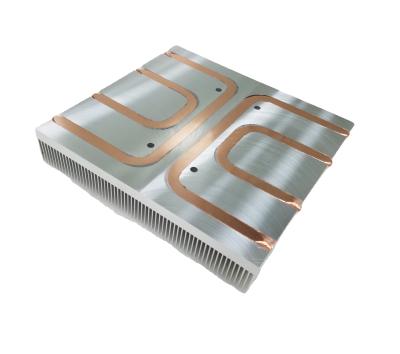 China Radiator QEM / ODM High Power Radiator With Heatpipe And Extruded Aluminum for sale