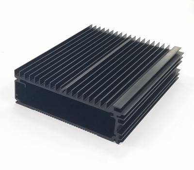 China Aluminum Radiator Anodized Amplifier Extrusion Radiator Enclosures For Car for sale