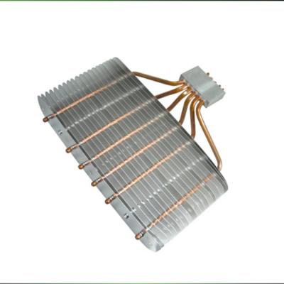 China Electrical Equipment Customized Laser TV Heat Sink With Copper Heat Pipe for sale