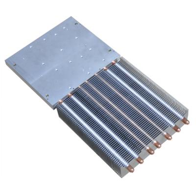 China Aluminum Heatsink Radiator With 12.7mm Heatpipes For Communication / Industrial Equipment for sale