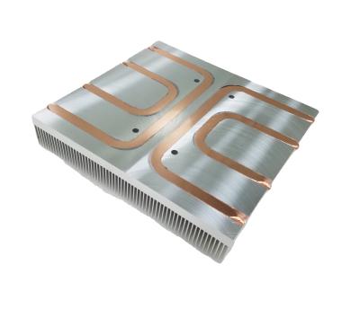 China Heatsink IGBT Copper Heat Pipe Radiator For Industrial Equipment for sale