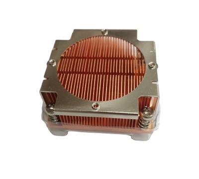 China CPU CPU Copper Fin Heatsink 60x58x23mm For Medical Equipments for sale