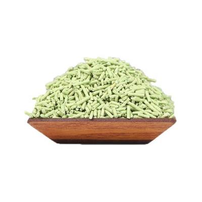 China Viable Flushable Crushed Cat Litter Tofu with Green Tea Scent for sale