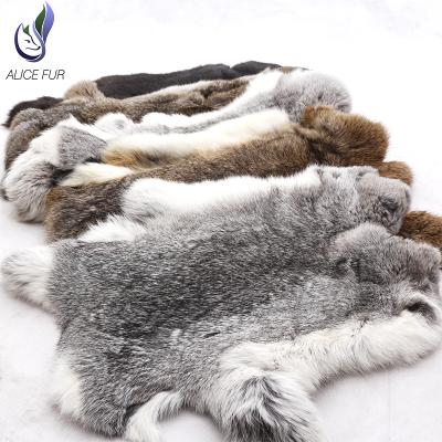 China Soft Rabbit Skin 100% Genuine Rabbit Fur Rabbit Skin For Sale for sale