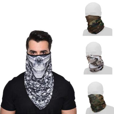 China Breathable Custom Multifunctional Washable Colorful Anti Dust Breathable Reusable Outdoor Ride Sport Keep Warm Face Mask for sale