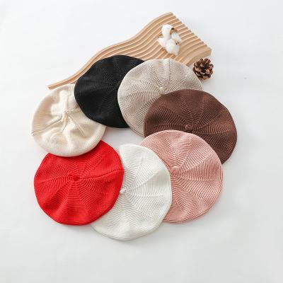 China Street Style High Quality Colorful Fashion Stylish Elegant Winter Keep Warm Knitted Hat for Women for sale