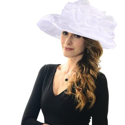 China Casual Manufacturer New Style Fashion Party Wedding Fine Gauze Women Hair Decoration Hat for sale