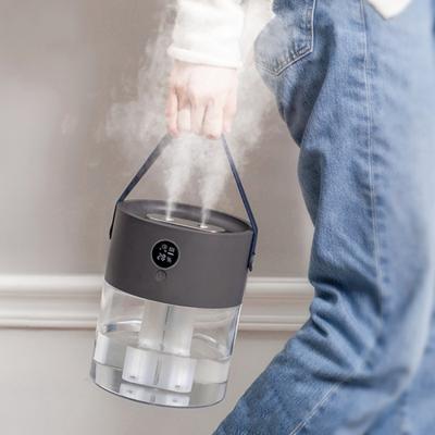 China Outdoor Innovative Romantic Led Portable Ultrasonic Humidifier Air Mist Maker Room H2O Humificador Nebulizer Usb Home Appliances for sale