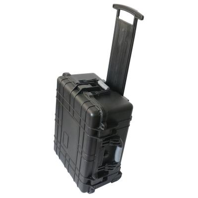 China Wholesale Military Waterproof Shockproof Dustproof Carry Box Waterproof Shockproof Hard Plastic Case With Wheels for sale