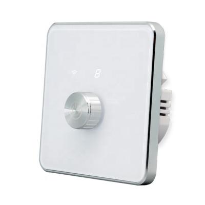 China UL94V-0 Dimmer PC X806U EU Tuya Wi-Fi Standard Rotary Switch for sale