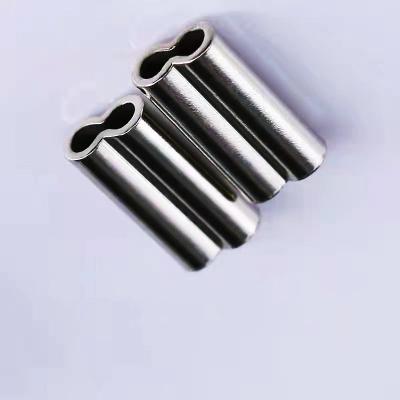 China Double Brass Tube Brass Sleeve Crimps Angle Swivel for sale