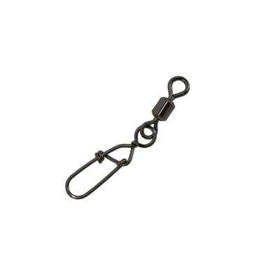 China Brass fishing swivel with shrouded snap for sale