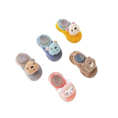 China Flat Baby Shoes Bumps Boy Newborn Girls Indoor Infants Lightweight Floor Bumps Cute Toddler Sock Shoes First Walkers for sale