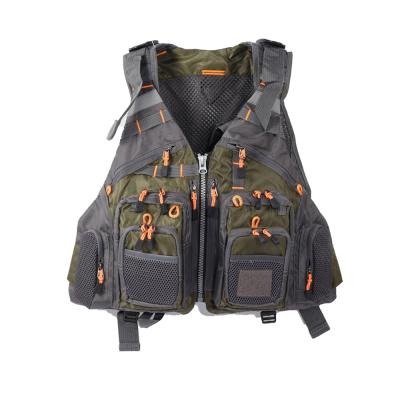 China Multi Pockets Adjustable Size/Custom Mens Multi Pockets Cargo Vest Multifunction Tactical Mens Vests Fishing Vest Pack for sale