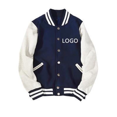 China Custom Mens Baseball Jacket Windproof Casual Streetwear High Quantity Baseball Varsity Jacket for sale