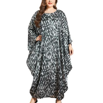 China 2021 Dubai Casual Women's Muslim Abaya Long Dress/Dress Plus Size Muslim Long Dress Women Muslim Clothing Dress for sale