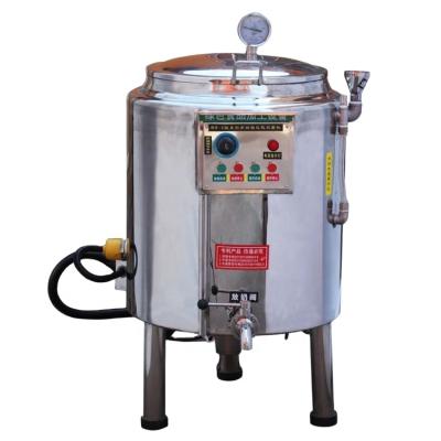 China goat etc. Milk Liquid Pasteurization 1000 liter home cow milk pasteurizer machine small mini for sale