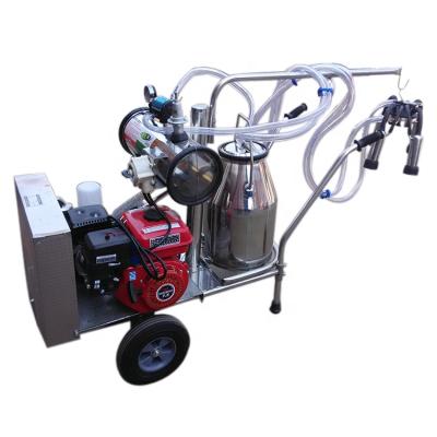 China High Effiency Portable Electric Gasoline 304 Stainless Steel Automatic Cow Milking Machine for sale