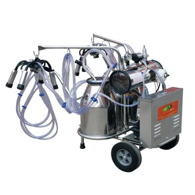 China High Efficiency Vacuum Cow Breast Cow Portable Milking Machine India for sale