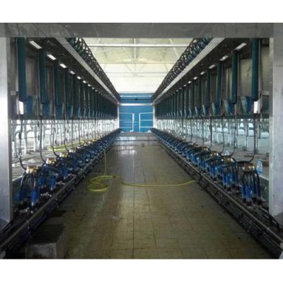 China Electronic Milk Suction Milk Meter Type Milking Parlor With Quick Exit Canopy System (Cow) for sale