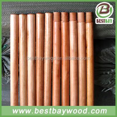 China Round Porcelain Broom Cleaning Tool Polish Wood Handle for sale