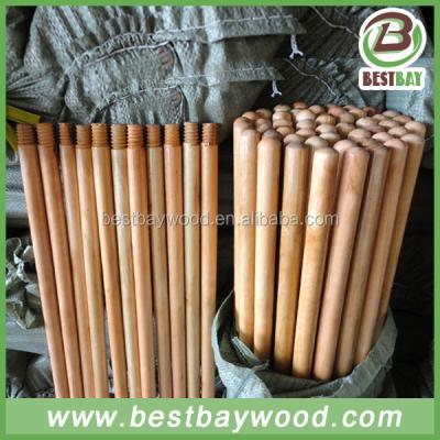 China Round Wooden Broom Stick For Sale PVC Coated Chinese Broom Stick for sale