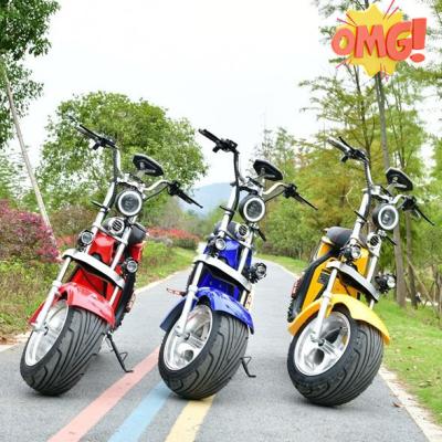 China BT music speaker +led lights YIDE cross country four wheel motorcycle electric scooter for sale