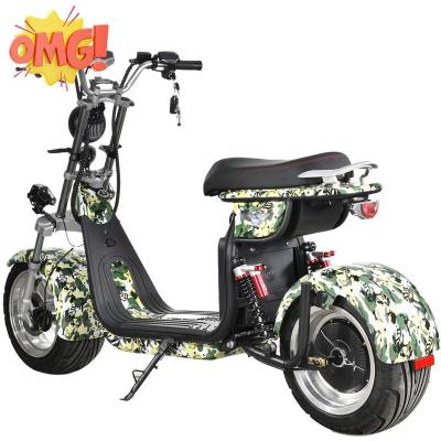 China BT Music Speaker +led Lights 2022 DDP Duty Eu Warehouse Citycoco Battery Sidecar 50Cc Dieseler Electric Scooter Free Shipping for sale