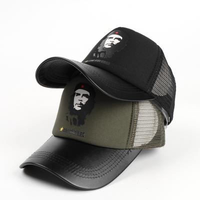 China COMMON HOT Military Hat Che Guevara Store The Distressed Hat Trucker Hat Fashion Mesh Hat Personality Sports Military Hat for sale