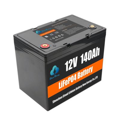 China Toys Phosphate 12V140AH Lifepo4 Battery BMS 12V IP61 12V140A Lifepo4 Battery Pack for sale