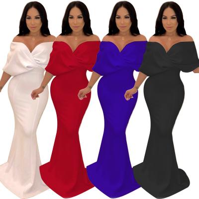 China Amazon Girls Dresses 2022 Breathable African Sleeve Stripper Good Selling Girls Dress Breathable Ladies Formal Dresses For Party for sale