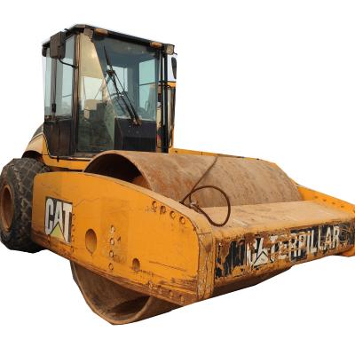 China Construction road machinery cheap used CAT CS683 road roller for sale, second hand CS-683E, CS 683 with good condition for sale