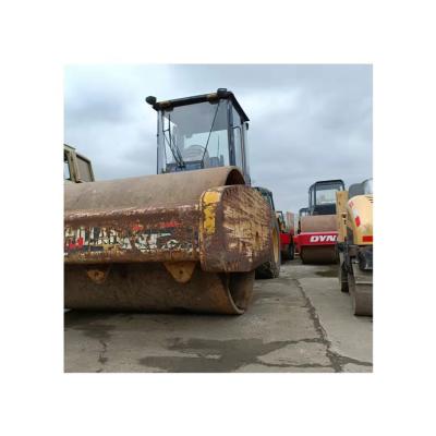 China Road Bridge Engineering Concrete Pavement CATCS383E Used Crawler Road Roller For Sale for sale