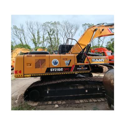 China Construction Digging SY215C Used For Coal Mining Excavator Wheel Excavator Used Excavator for sale