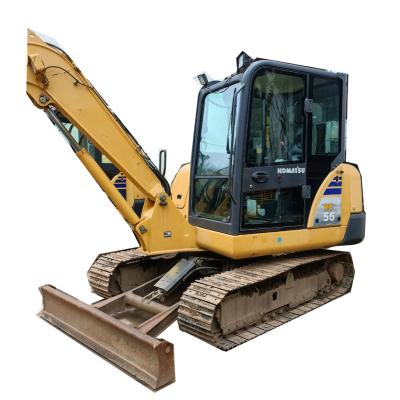 China Used Excavator Komatsu 56-7 Mini Excavator Machine Used Excavator 0.22m3 for sale