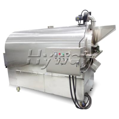 China Fruit Processing Factory 30kg-500kg/batch Electric Grain Roaster Machinery Nut Roaster Seed for sale