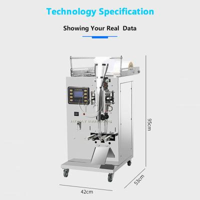 China Automatic Liquid Soap Machine Food Paste Pouch Packing Machine Liquid Packaging for sale