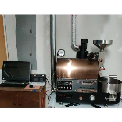 China HW-1.5kg 2kg 2.5kg 3kg 6kg 7kg12kg 15kg Outdoor Hot Sale Coffee Roasting Machine Coffee Beans Roaster for Cafeteria for sale