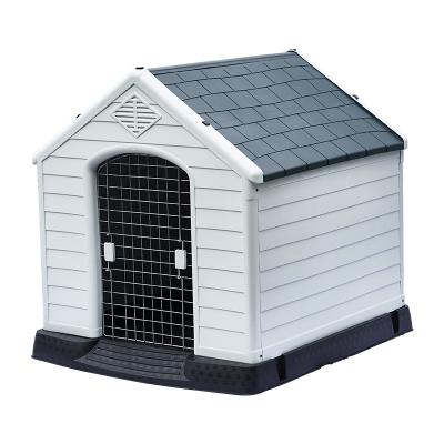 China Breathable Luxury Large Detachable Plastic Dog Kennels Durable Waterproof Outdoor Kennel for sale