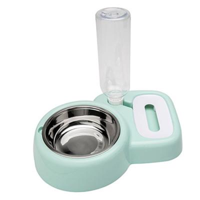 China Wholesale Viable Gravity Vending Machine Pet Cat Dog Waterer Food Feeder Pet Dispenser Bottle Bowl Pet Feeder for sale