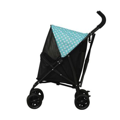 China Cheap Adjustable Foldable Pet Trolleys Outdoor Travel Portable Pet Strollers for sale