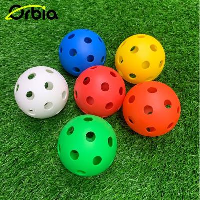 China Durable Orbia 26 Hole Injection Moulding Pickleball Balls Durable Indoor USAPA Pickleball Balls for sale