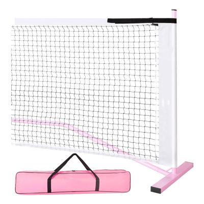 China Pickleball trainning net Factory Supply Customized Outdoor Pickleball Net Regulation Size Steel Metal Frame Portable Pickleball Net for sale