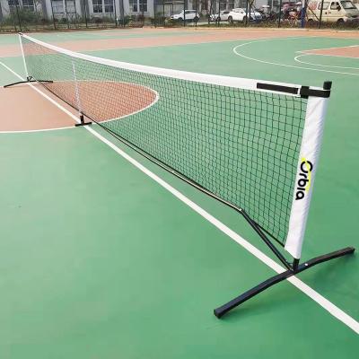 China Pickleball trainning net Hot Selling Outdoor Pickleball Sporting Gear Adjustable Durable Portable Pickleball Net 22 Feet Pickle Ball Net for sale