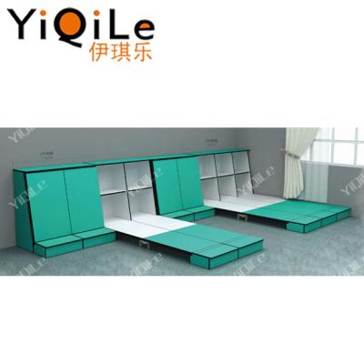 China Space Saved New Design Space Saving Kids Bed Convenient Kids Room Furniture Stackable Bed for sale