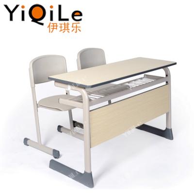 China Table foot can adjust the height slightly.not contain chairs favorable prices newest high quality school furniture double desk used school furniture for sale for sale