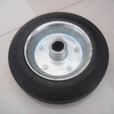 China 10 inch rubber wheel solid wheel for sale