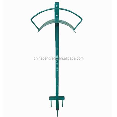 China Adjustable Water Garden Freestand Hanger Coil Hose Metal Pipe Hangers Metal Steel Hose Hangers for sale